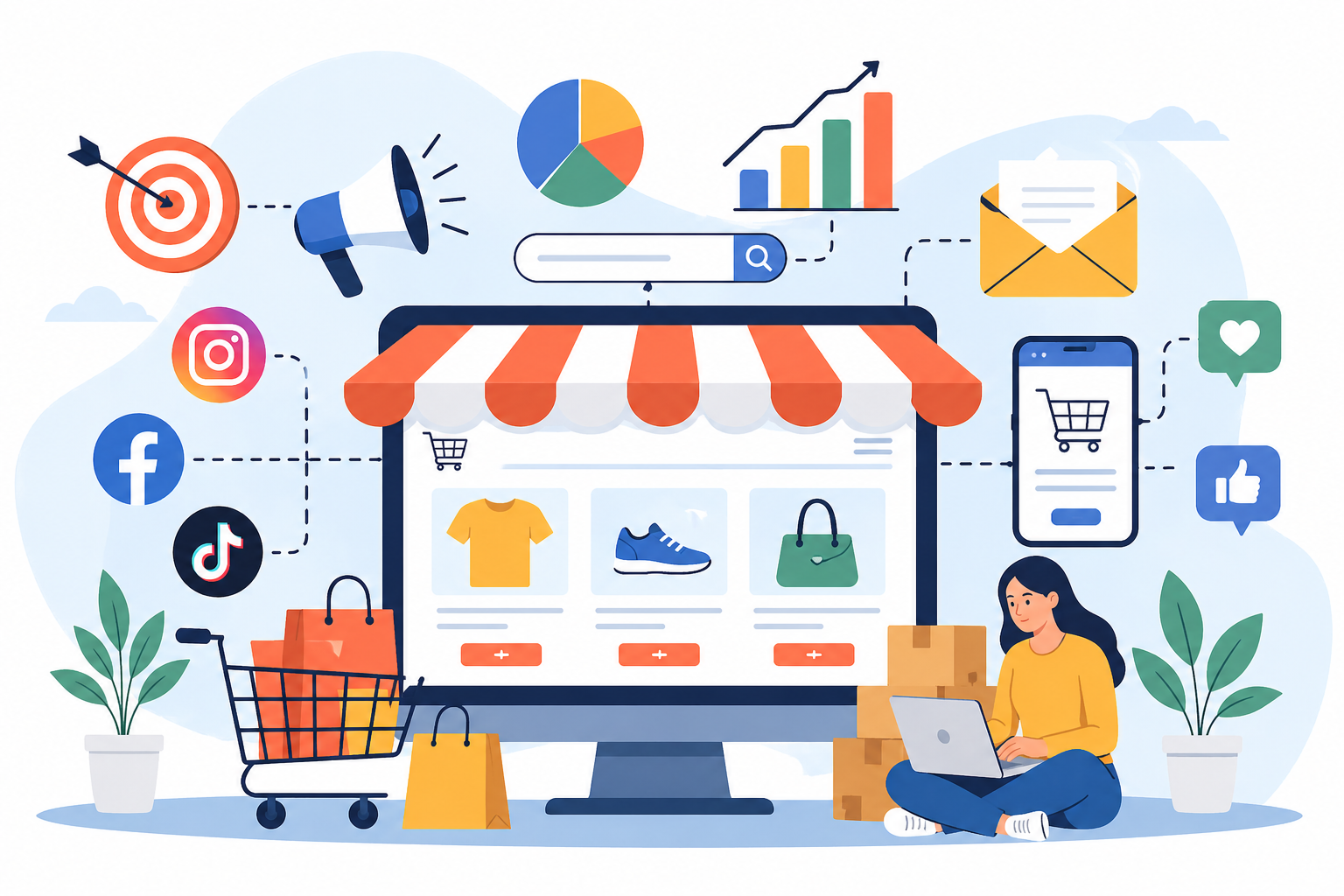 Best Marketing Channels for Online Stores Today
